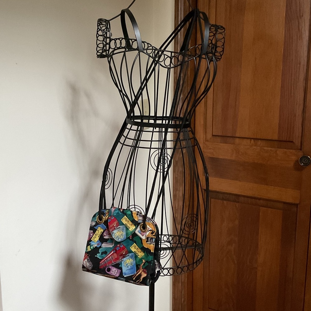 Vintage silk bag for Nicole miller by Stuart Weitzman - Picture 2 of 9